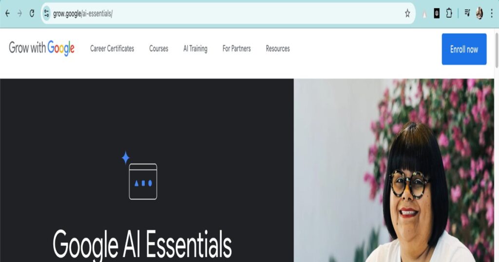 AI concept illustration showing basics of artificial intelligence for beginners
