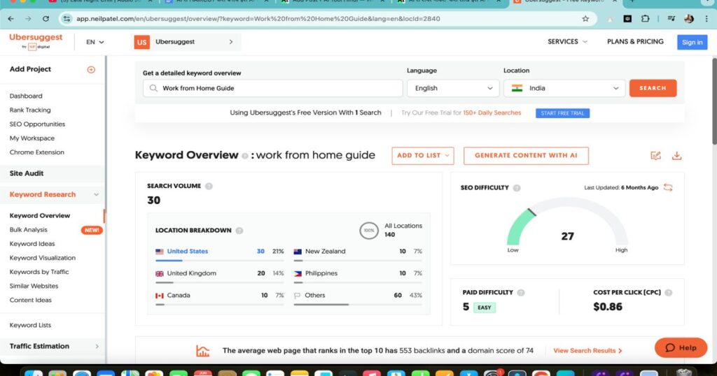 Step 1 - Choose the right topic and niche for your eBook