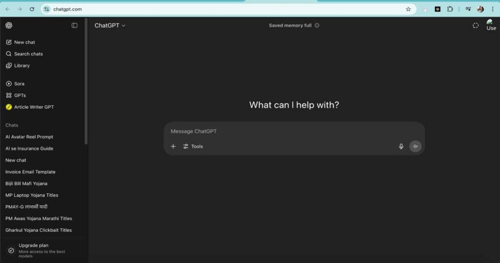 "Step 1 choose the right AI tool for learning share market"
