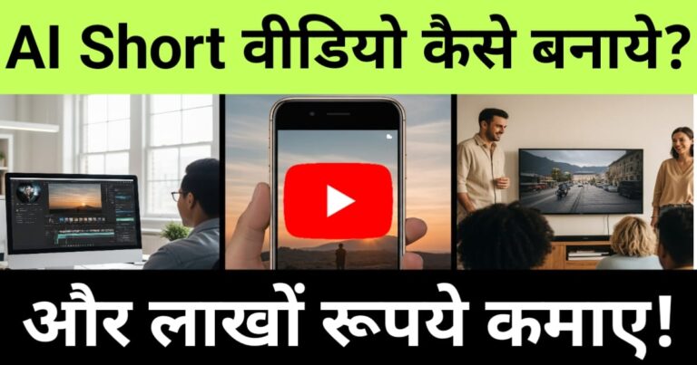 "ai short video kaise banaye", "Create viral short videos using AI from idea to editing"