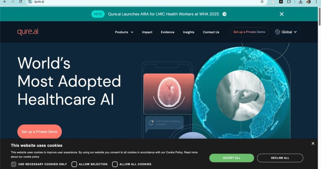 "Comparison of IBM Watson Health and Qure.ai in AI-powered healthcare diagnostics"