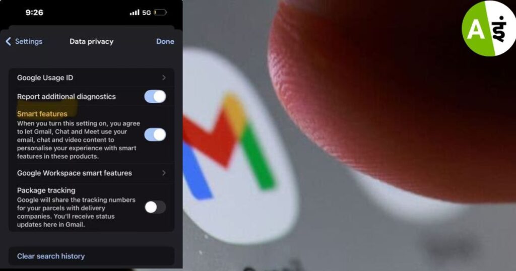 Gmail privacy settings guide to stop Google from reading emails for AI features