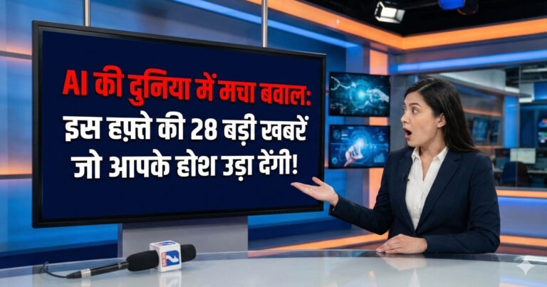 AI technology weekly news updates illustration