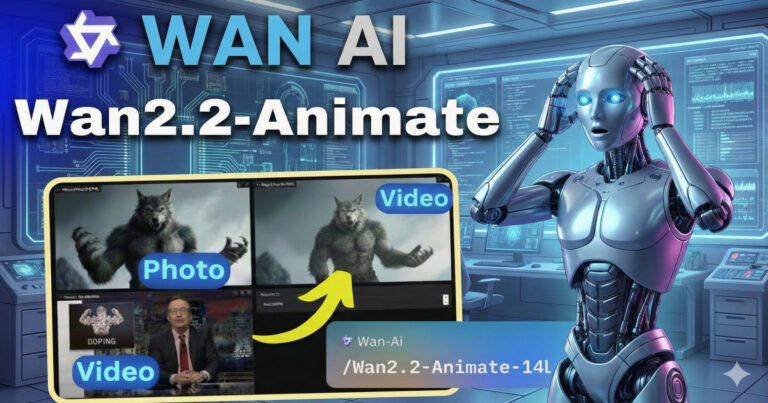Alibaba Wen 2.2 Animate free AI tool for video face swap tutorial