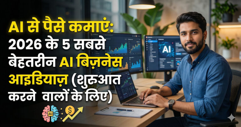 Best AI business ideas 2026 for beginners earning online with artificial intelligence