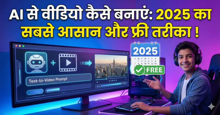 AI video creation tutorial 2025 step-by-step Hindi guide