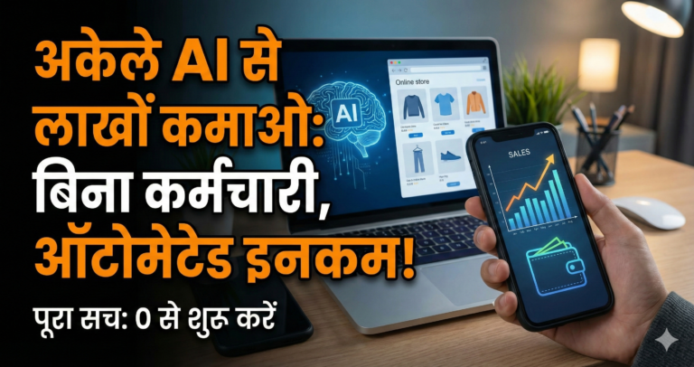 AI Powered One Person OnliAI powered automated print on demand online business workflow AI powered automated print on demand online business workflow