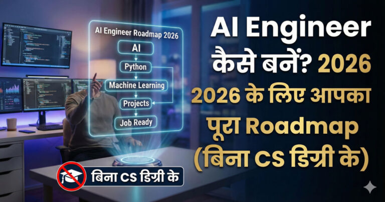 AI Engineer roadmap 2026 step by step without computer science degree
