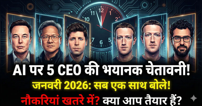 AI future 2026 warning by tech leaders