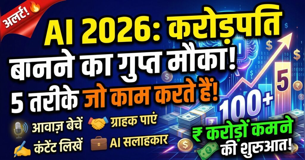 AI se paise kaise kamaye