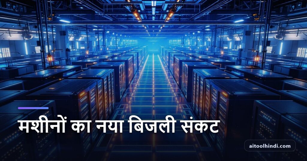AI 2.0 Energy Consumption — Modern high density data center showing huge AI 2 0 energy consumption under load