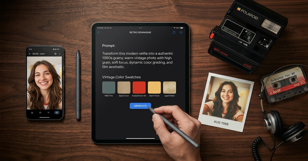 Step-by-Step 80s AI Photo and Reels Editing Workflow Roadmap