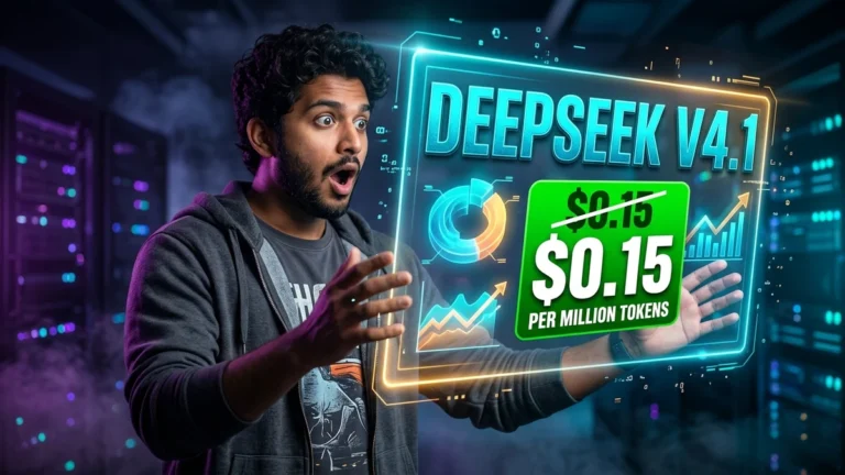 DeepSeek V4.1 Flash AI model launching global price war against proprietary LLMs