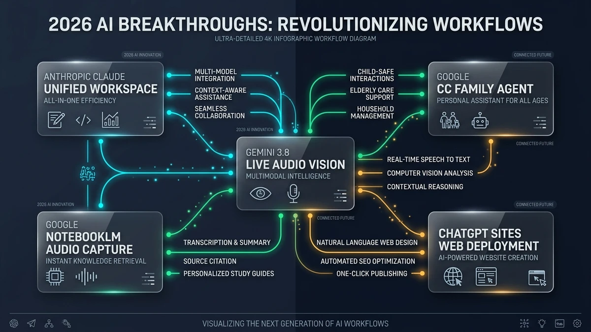 Claude Co-work and NotebookLM AI Updates Roadmap 2026
