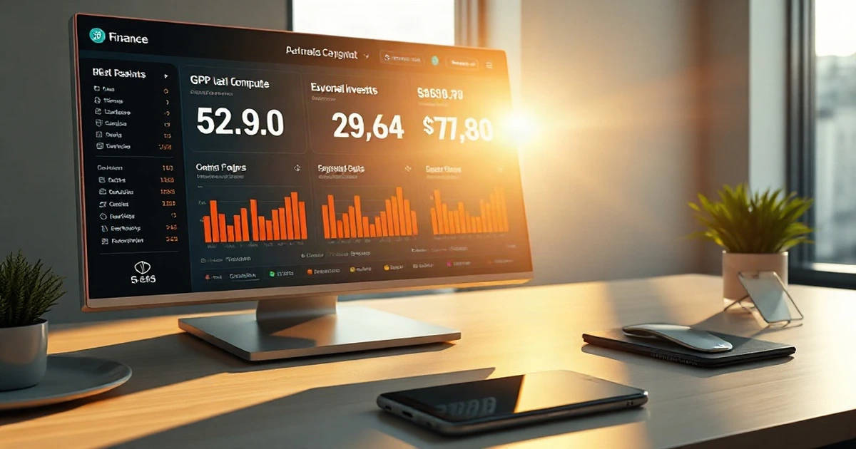 Financial Growth Metrics and Computational Asset Portfolio on Modern Digital Tablet