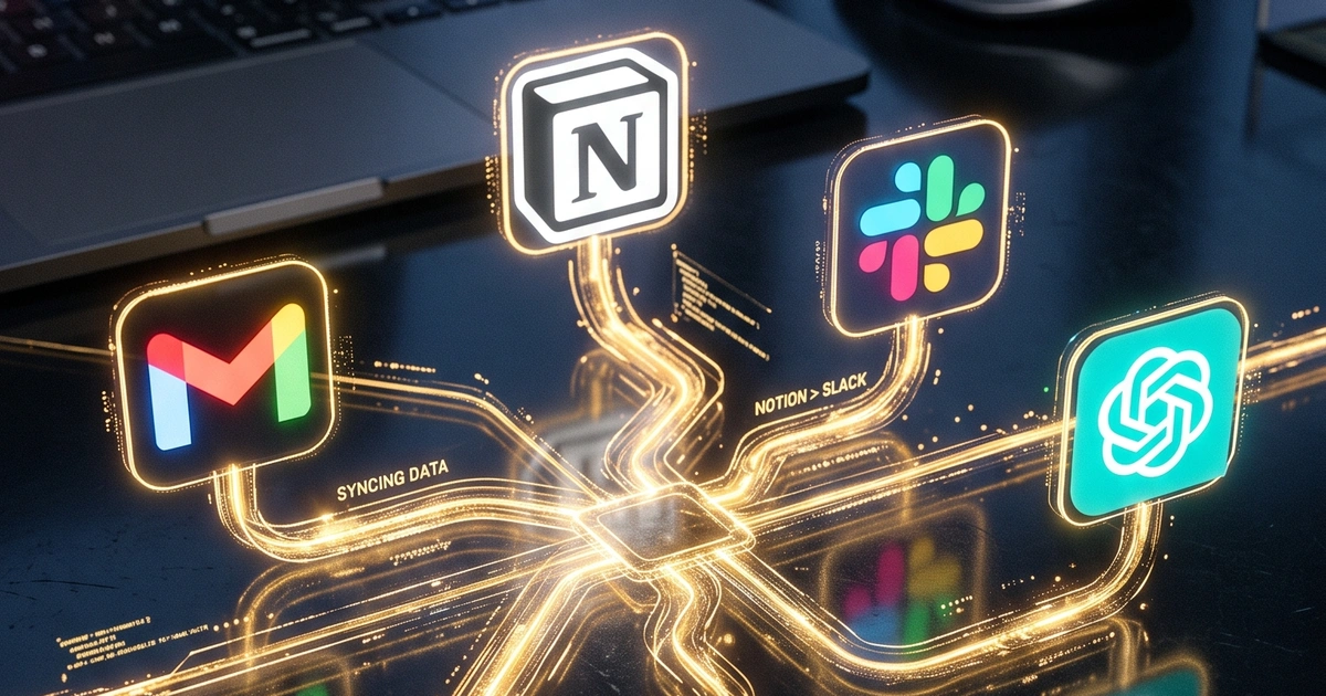 Meta Muse AI agent integration step 4 showing Zapier Model Context Protocol connecting ChatGPT to 9,000 enterprise applications
